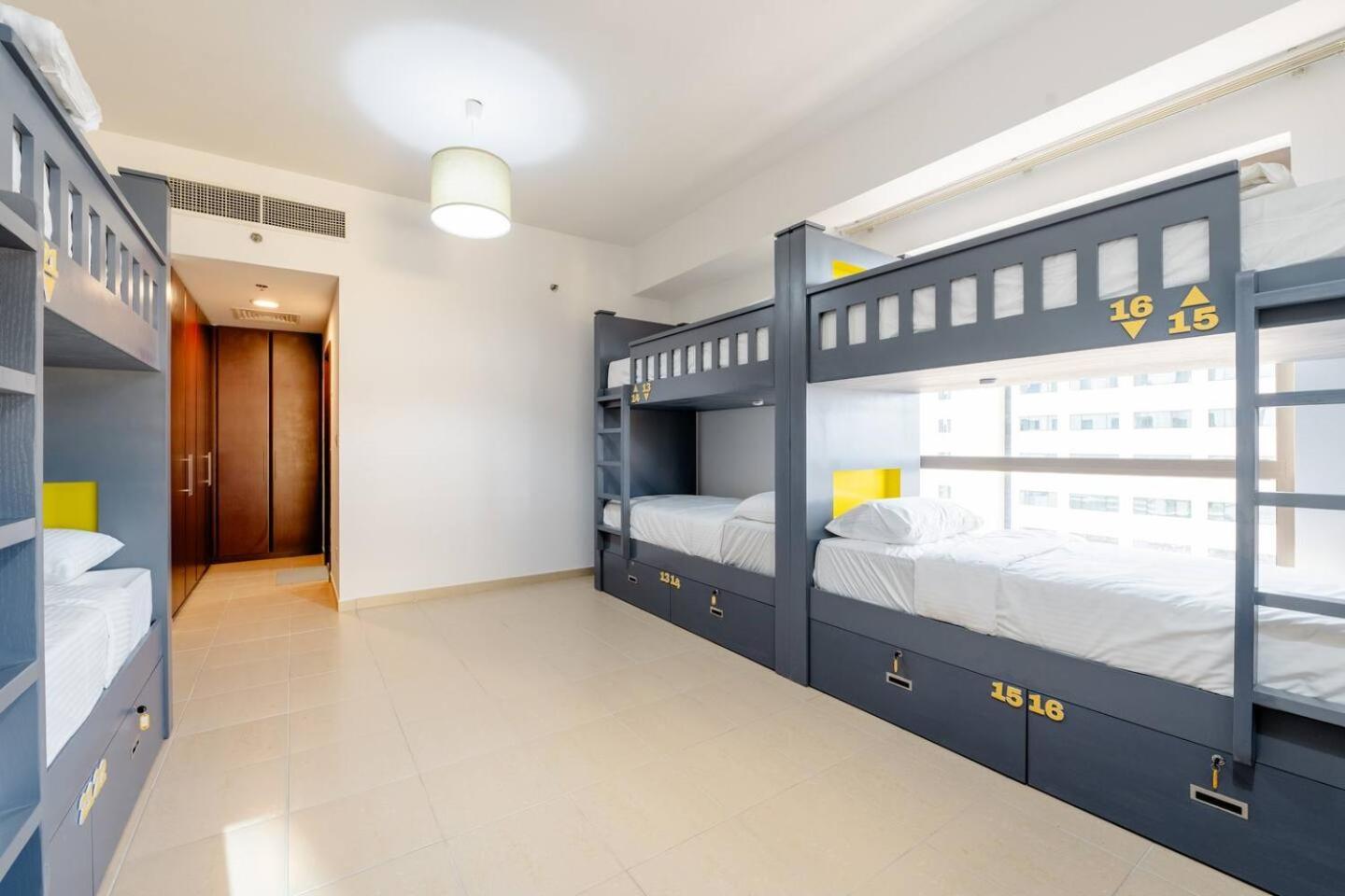Moonlight Hostel Jbr - 2Min Walk To Jbr Beach - Gym - 2Min Metro Station - Poll Dubai Esterno foto
